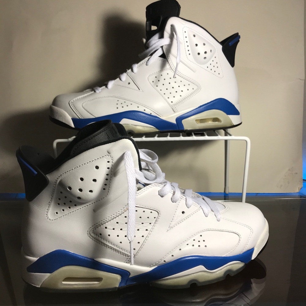 Jordan 6 sport blue 2014